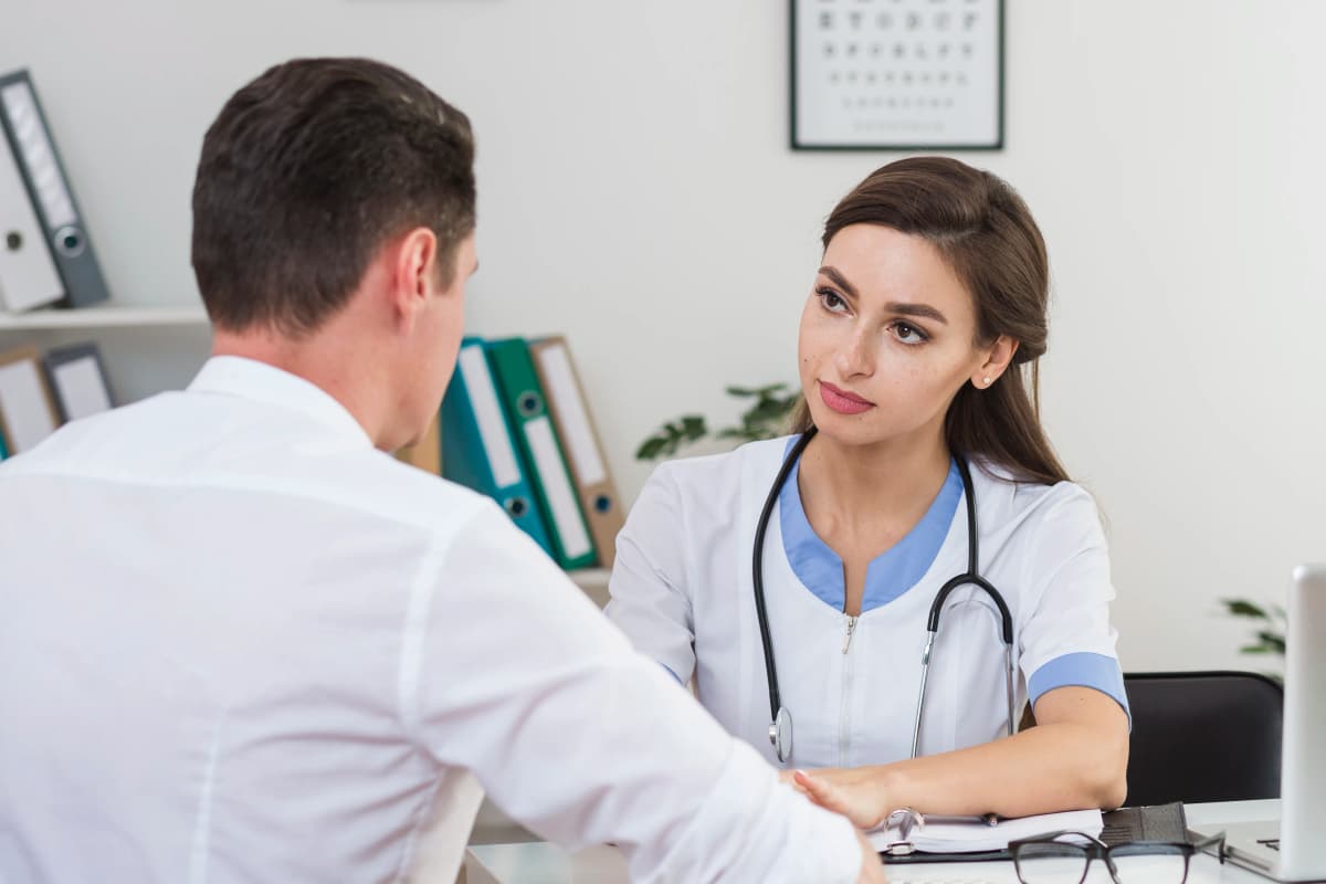 Doctor with stethoscope